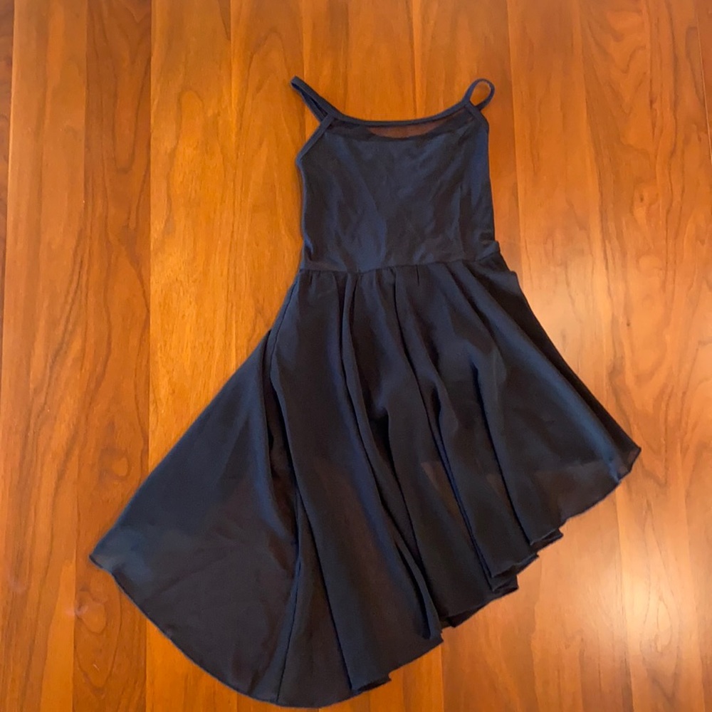 Gorgeous Girls Black Skirted Leotard